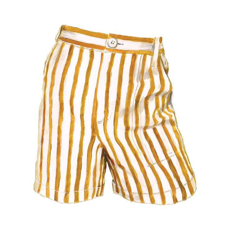 Striped Safari Shorts