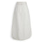 Linen Button Front Skirt