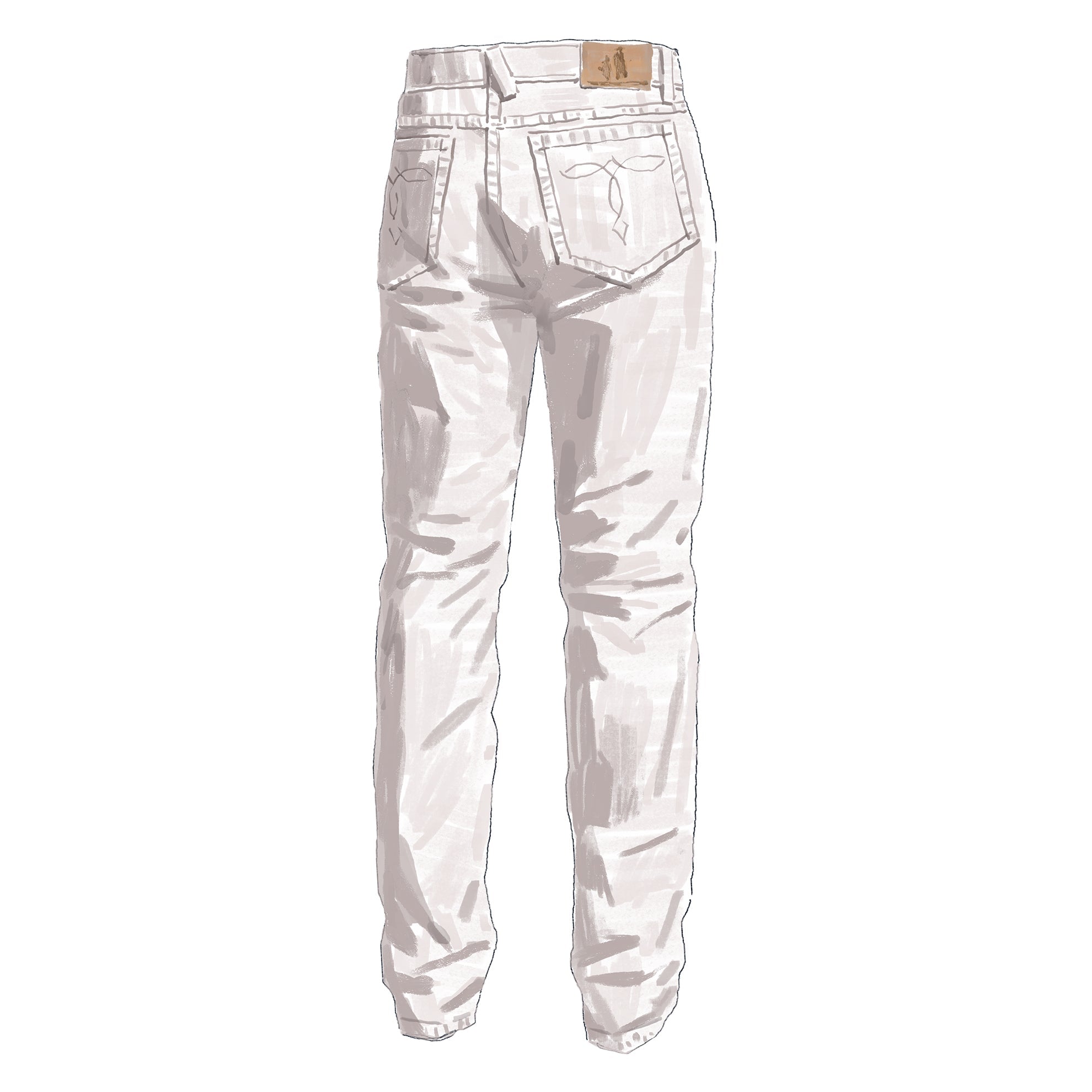 The J. Peterman Denim 5 - PocketWhite